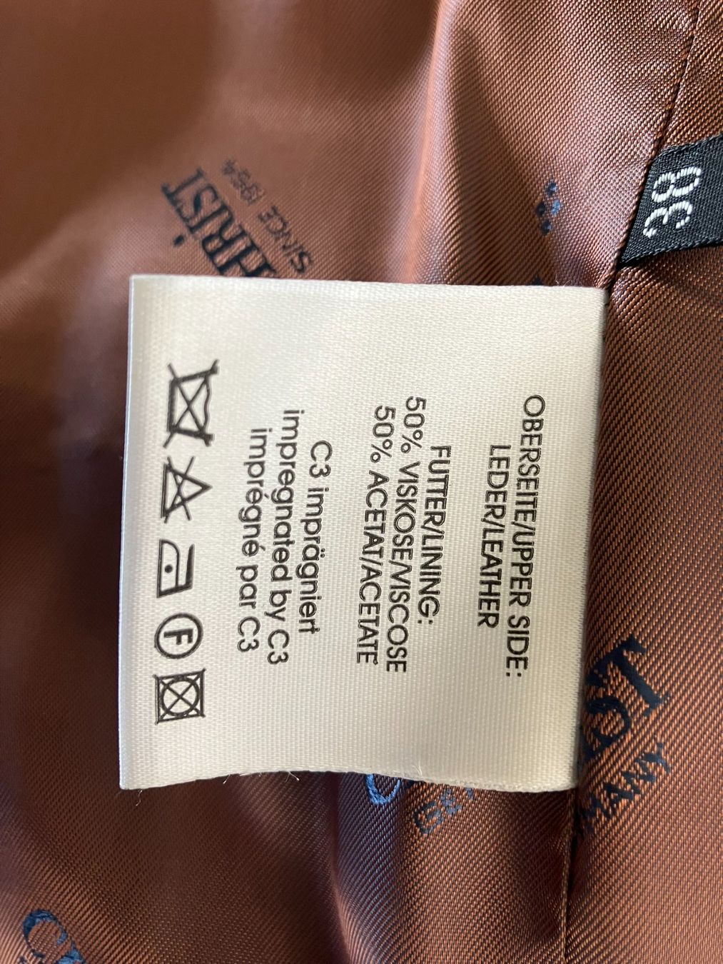 Vestes: Werner Christ Lederblouson Gr.38 – D'occasion à Laupen ZH par kar_lfz6 6