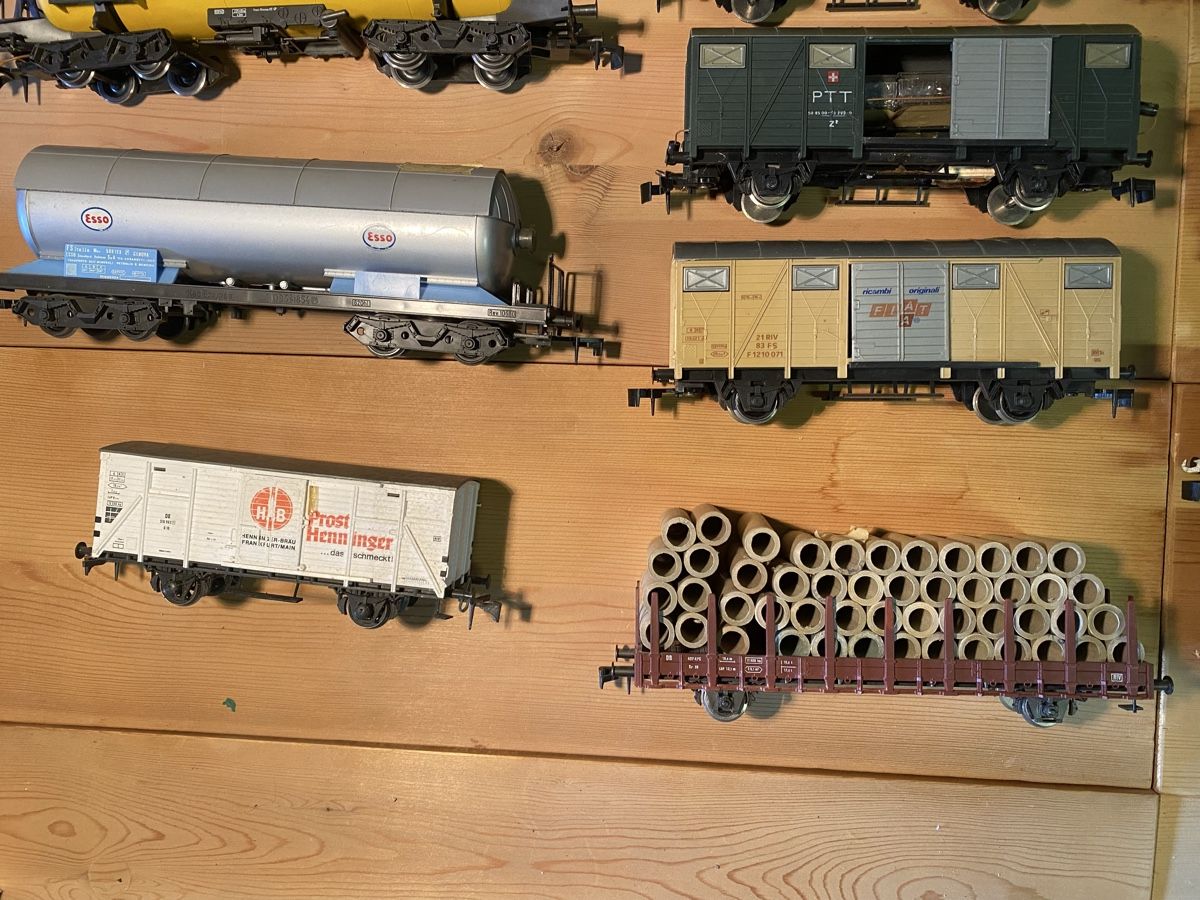 Modellini di ferrovie: Eisenbahnwaggons Spur H0 – Difettoso da Biel-Benken BL venduto da lau_7h7y 2