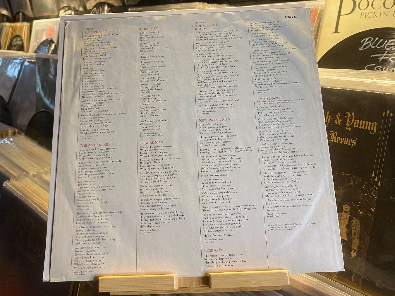 Dischi in vinile: RUSH – SIGNALS...OG NL 1982...VG/VG – Usato da Gals venduto da Diskopatshop 3