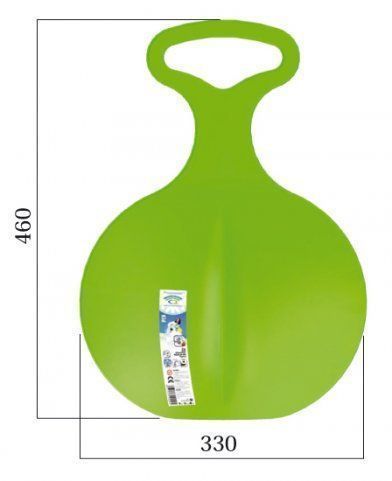 Slitta: Mini Tellerschlitten Schlitten - 33x46cm – Nuovo e nell'imballaggio originale da Walenstadt venduto da Trend-24 1