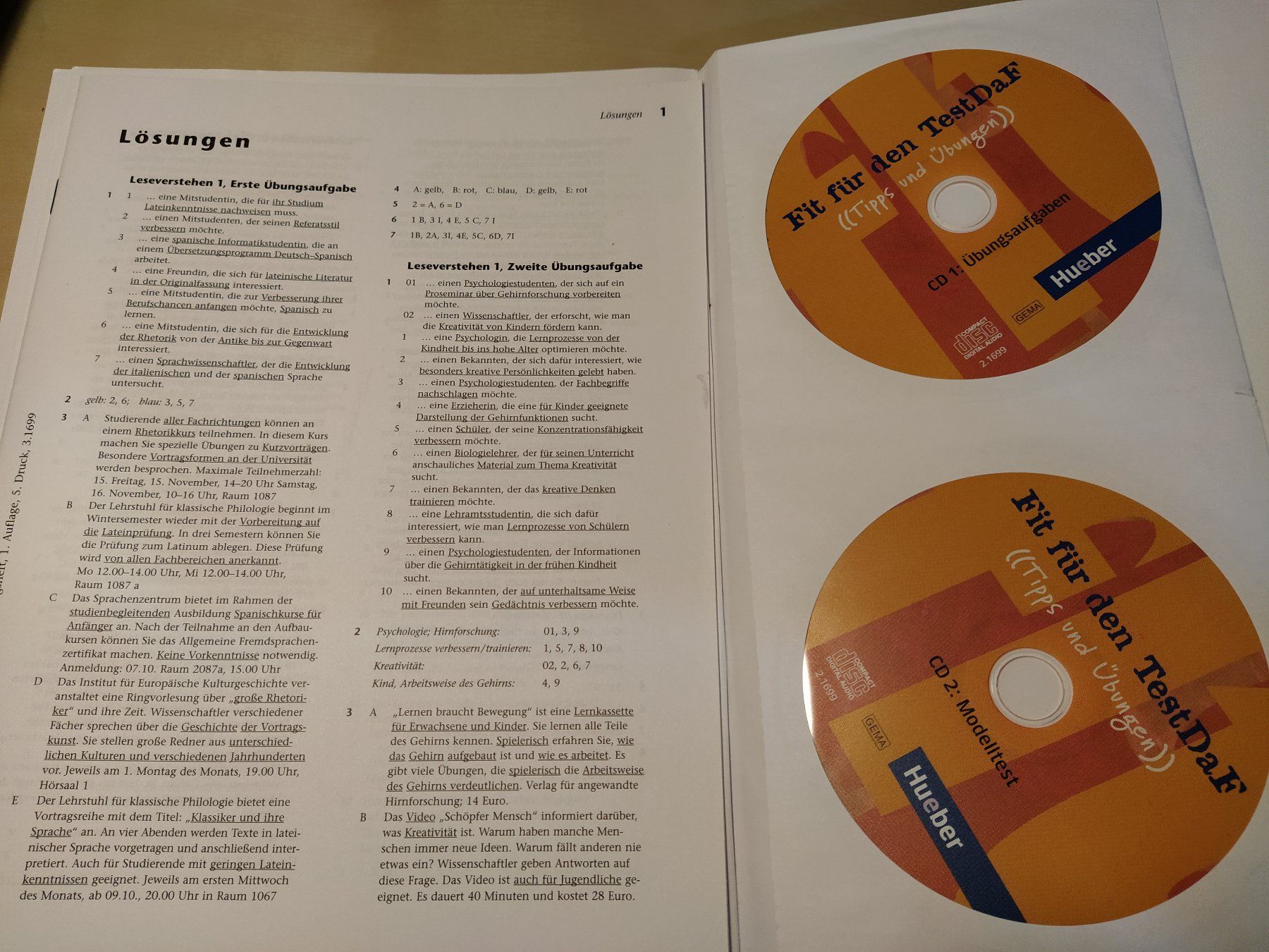 Bücher: TestDaF, 2 Hefte und andere Unterlagen – Gebraucht aus St. Gallen von Lila_238 3