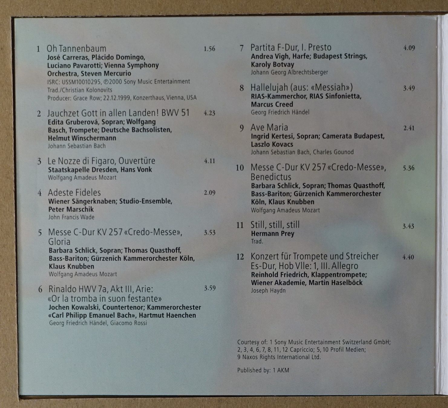 CD: Frohe Weihnachten 3 - Weihnachtskonzert - F28 – Usato da Sessa venduto da fraenklishop 2