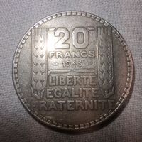 20 Francs 1933 Frankreich