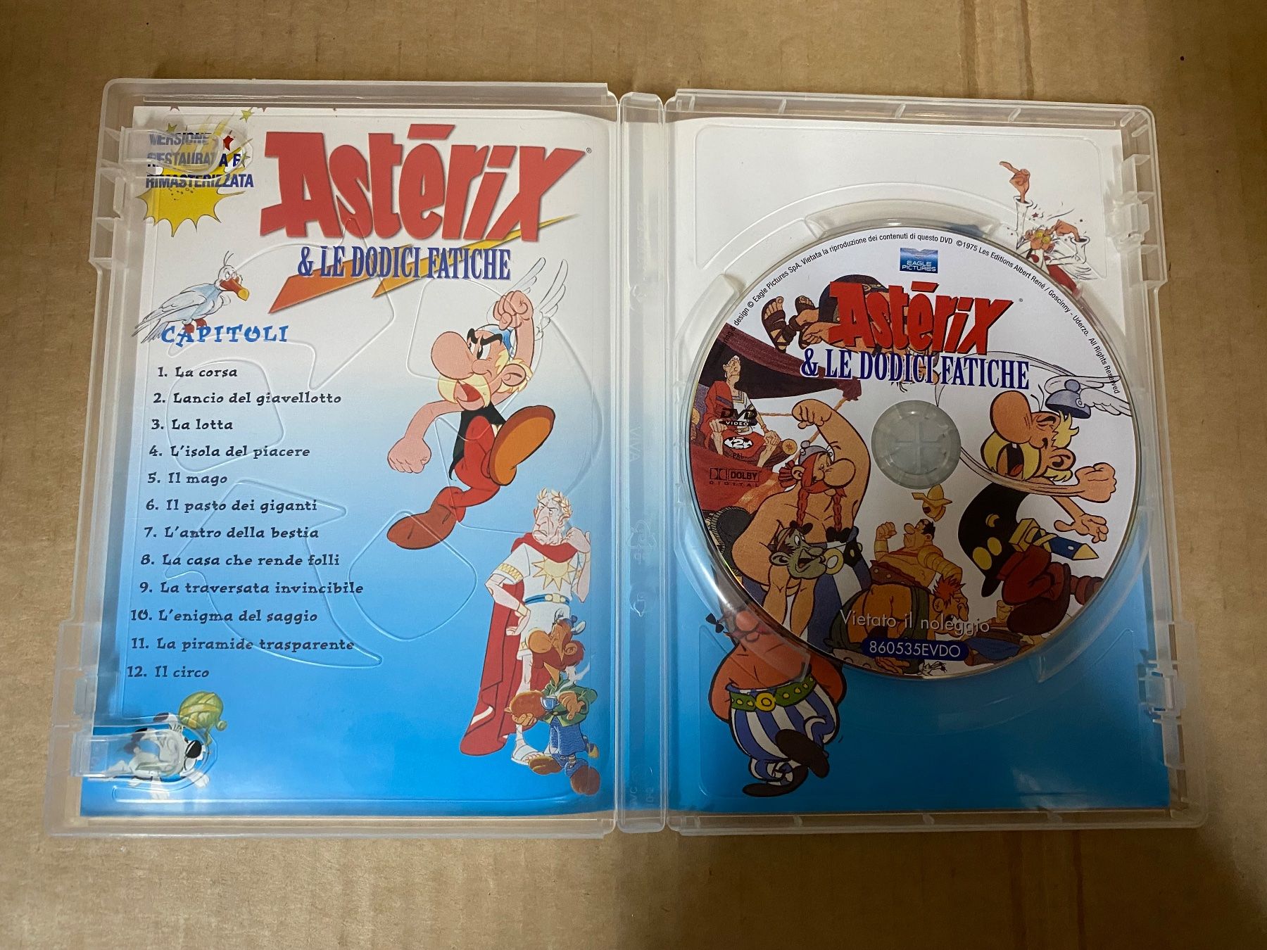 Tutti i DVDs: Asterix (DVD) Italienisch – Usato da Eschlikon TG venduto da 1.- 1