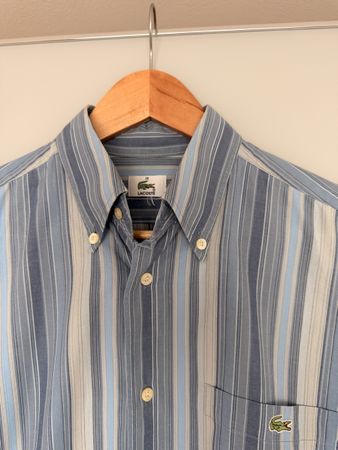 Lacoste Kurzarm Hemd 100% Baumwolle 