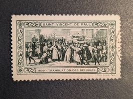 Vignette / Gedenkmarke Saint Vincent de Paul 1830