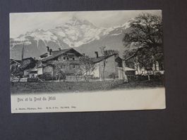 AK von  Bex et la Dent du Midi