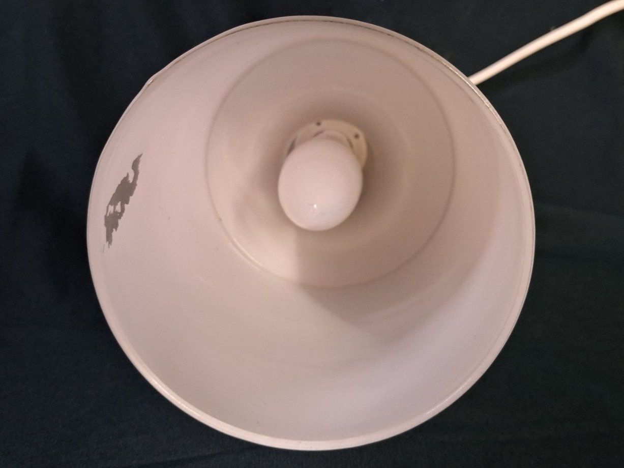 Ikea Lampade: IKEA Lykta Lampe Glas weiss , Farbabplatzer – Usato da Arlesheim venduto da shopradl 5