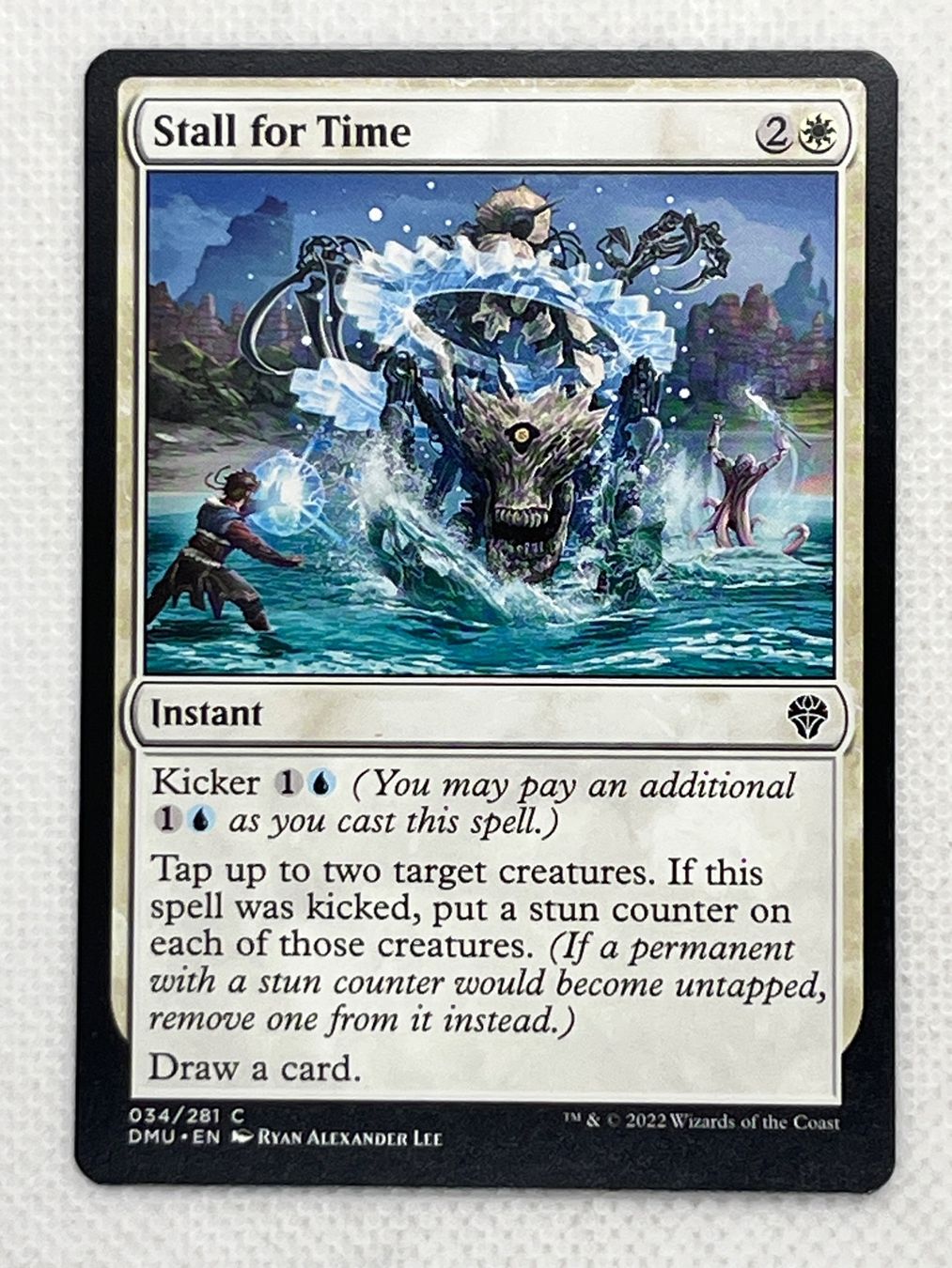 Magic The Gathering Carte collezionabili: MTG Stall for Time DMU 034 Englisch Common – Usato da Hinterkappelen venduto da Kim1992