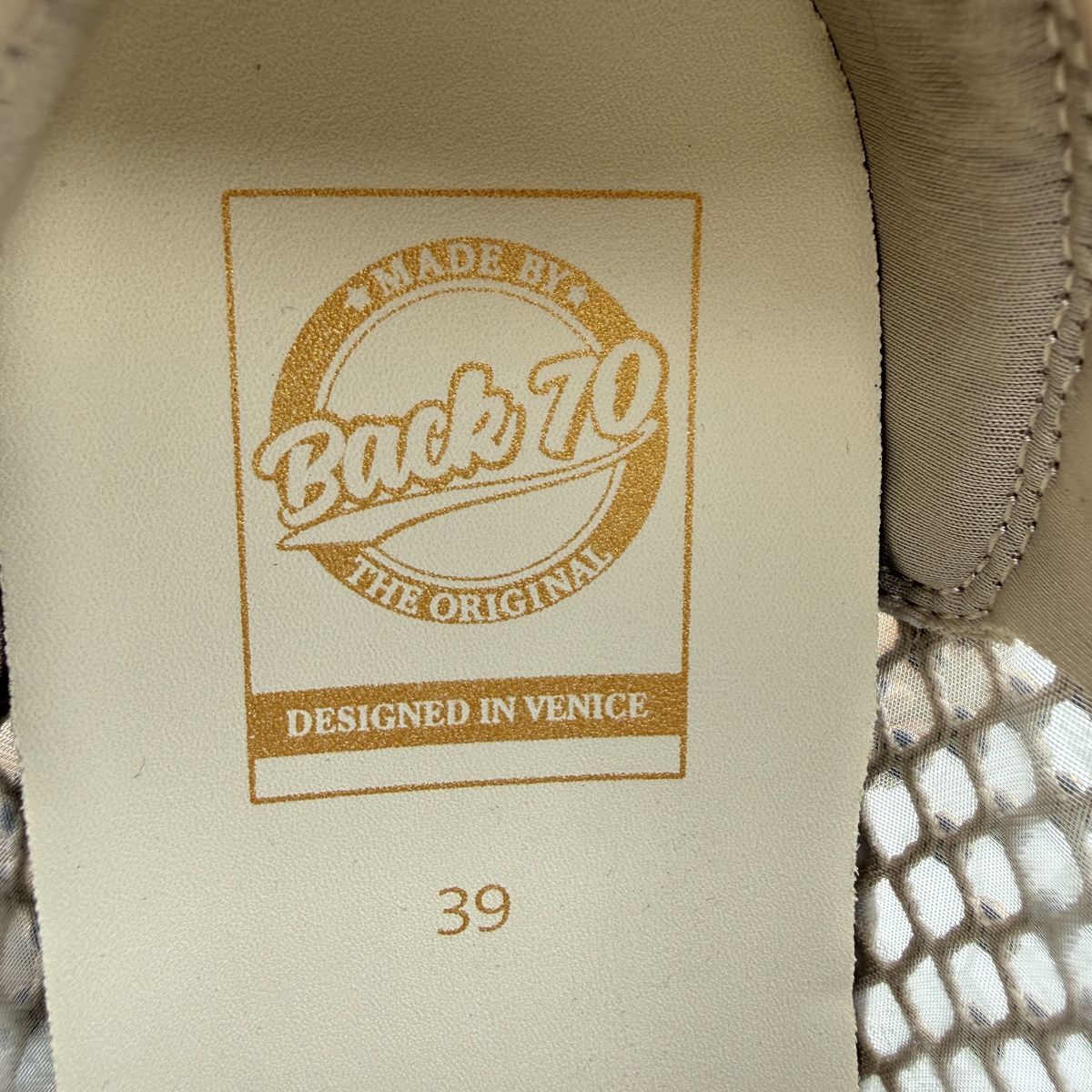 Damenschuhe: Back 70 Sneaker Grösse 39 beige mit Steinen – Neu und originalverpackt aus Chur von Reginn 4