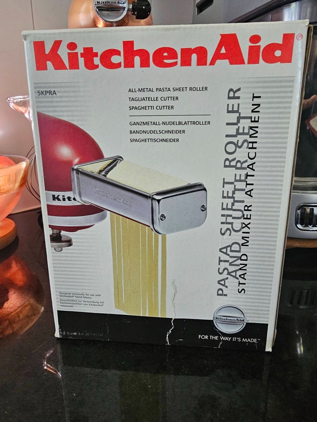 Kitchenaid Küchengeräte: Orig. KitchenAid Pasta Roller Set 5KPRA – Gebraucht aus Winterthur von BW.1994 4
