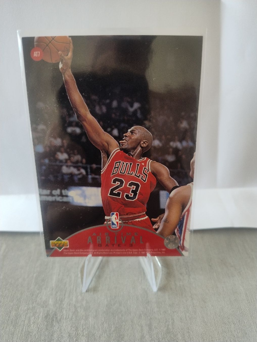 Nba Carte collezionabili: NBA 1997 UPPER DECK AIR TIME AT7 MICHAEL JORDAN  – Nuovo (secondo la descrizione) da Martigny venduto da julionix 1