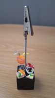 Handmade Tischkärtchen, Memo Clip, Namensschild, Fotohalter