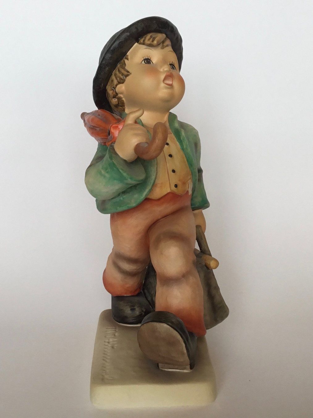Hummel Figuren: Hummelfigur Wanderbub 7/II, 1972 – Neu (gemäss Beschreibung) aus Basel von ekaeufer