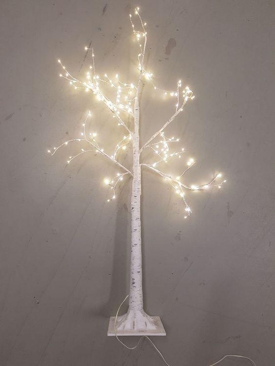 LED Deko Baum beleuchtet Weihnachtsdeko Dekobaum Birke Kaufen auf Ricardo