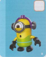MEGA CONSTRUX FIGURE MINIONS SERIE 12 DJ HEARPHONES MINION