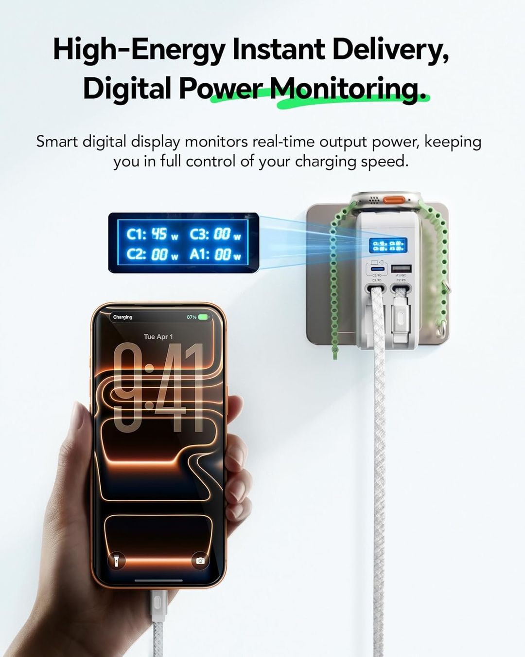 Chargements: iPhone Ladegerät USB-C Lightning Apple Watch einziehbar – Neuf avec emballage d'origine à Suhr par SchnapperCH 5