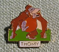 M998 - Pin Firma THOMY - Dschungelbuch Affe King Louie