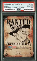 ONE PIECE PSA 10 - Sabo Wanted ALt Art