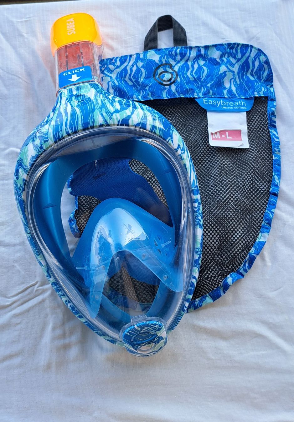 Maschere: Masque de plongée SUBEA Easybreath taille M-L, – Nuovo (secondo la descrizione) da Meyrin venduto da gazon02