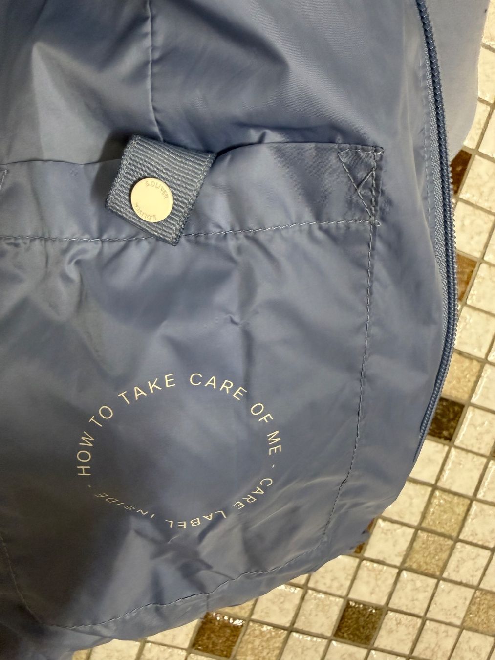S.Oliver Jacken: s.Oliver Steppjacke blau Grösse 42 – Gebraucht aus steinen von Nayabloom84 2