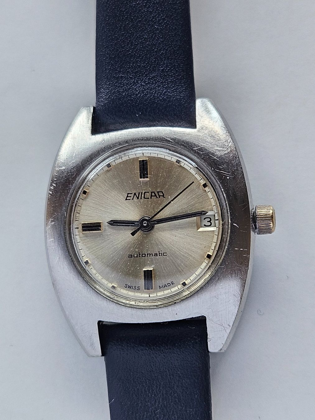 Enicar Orologi: 451 Enicar Automatic Date Damenuhr – Usato da Berikon venduto da mmm21