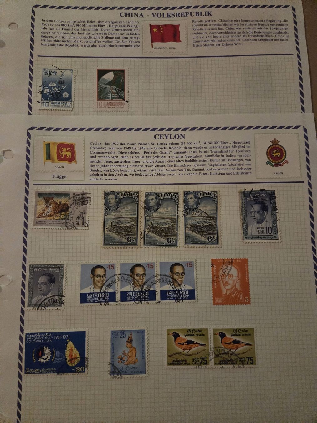 Tutti i francobolli: Briefmarken Asien – Usato da Riehen venduto da str_2msn 3