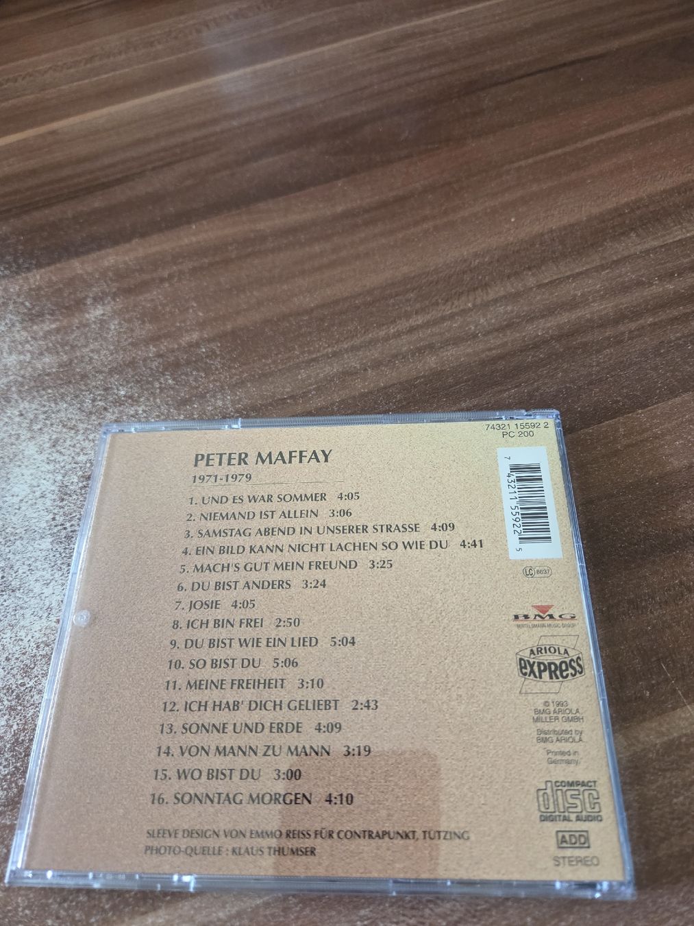 CD: Peter Maffay - 1971-1979 – Usato da Wattenwil venduto da Mage66 1