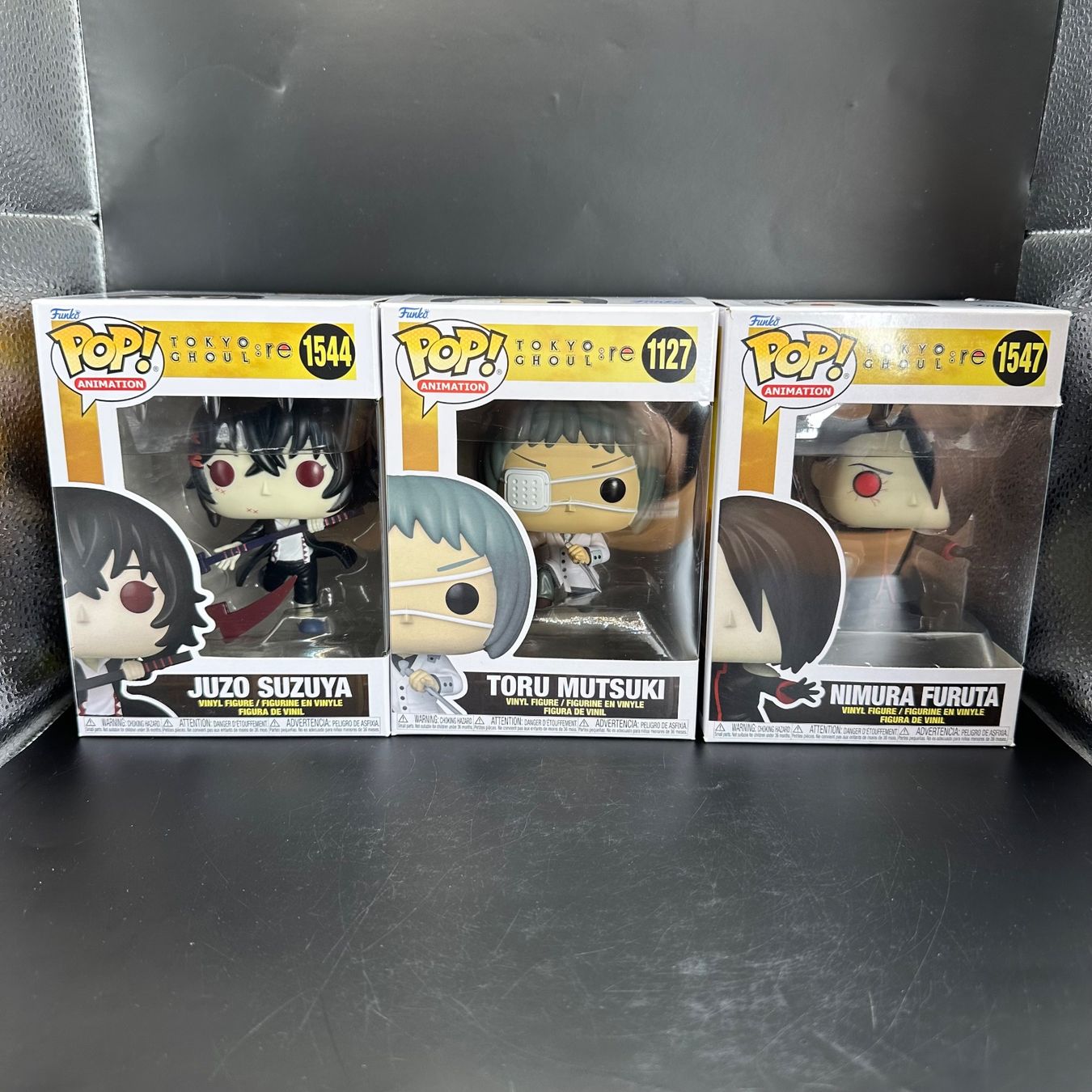 Funko Figuren: Funko Pop! Tokyo Ghoul 3Stk Sammlung – Gebraucht aus Düdingen von Nerdworld