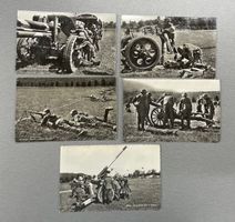 Sammlung 5 Soldaten Postkarten Verlag Engelberger Stans
