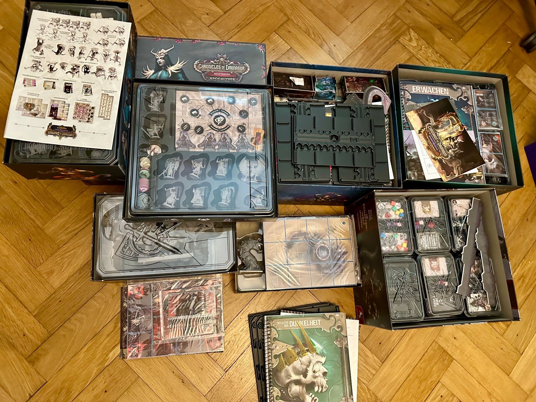 Giochi: Chroniken von Drunagor + Apokalypse All-In Set Kickstarter – Usato da Bern venduto da mpr_8cqr 1