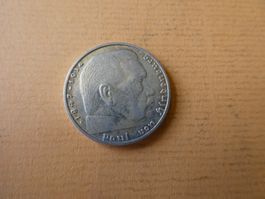 Dt. Reich 1938 G, 2 Reichsmark - Silber