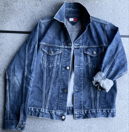 90‘s Vintage - Tommy Hilfiger - Denim Trucker Jacket, Gr. S