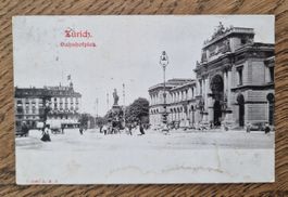 Zürich Bahnhofplatz 1911