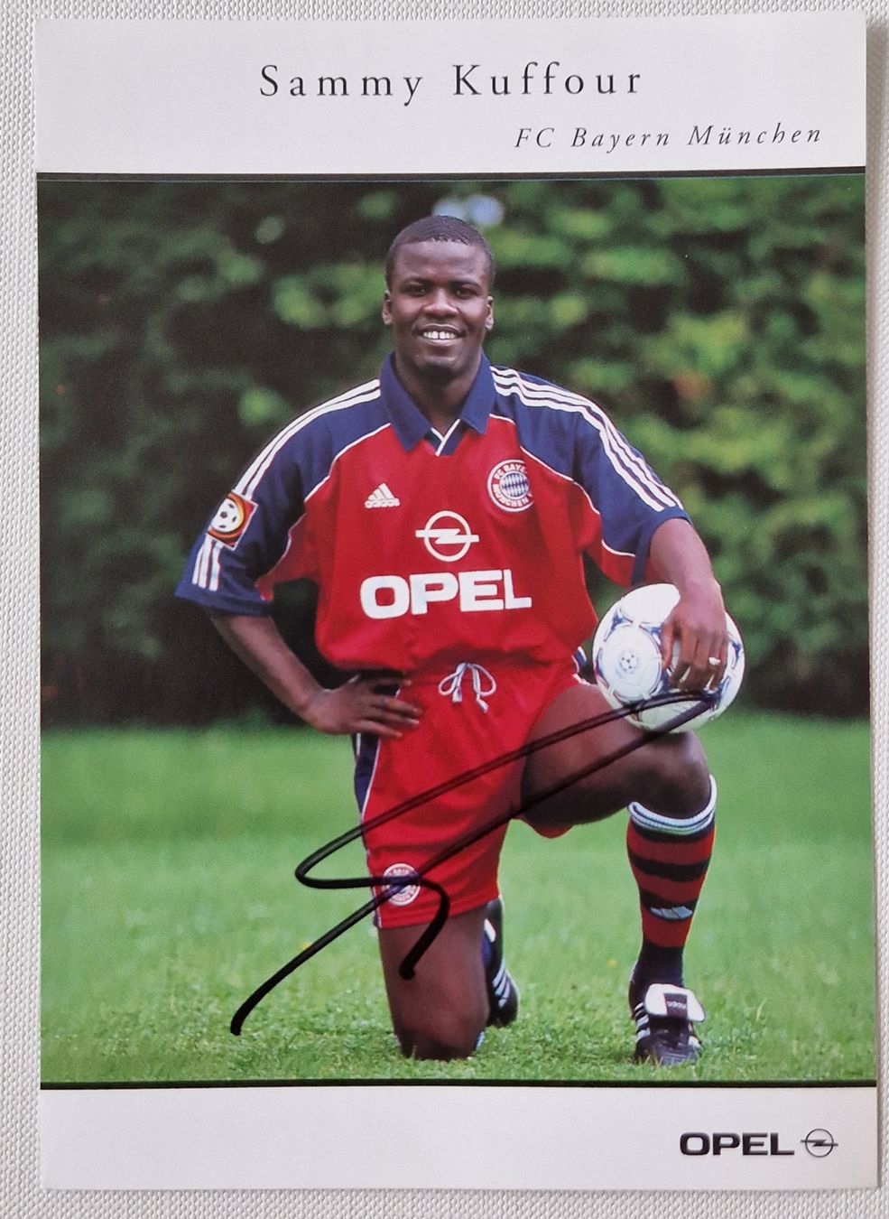 Autographes: Sammy Kuffour original signierte Autogrammkarte – D'occasion à Menziken par Autogramme