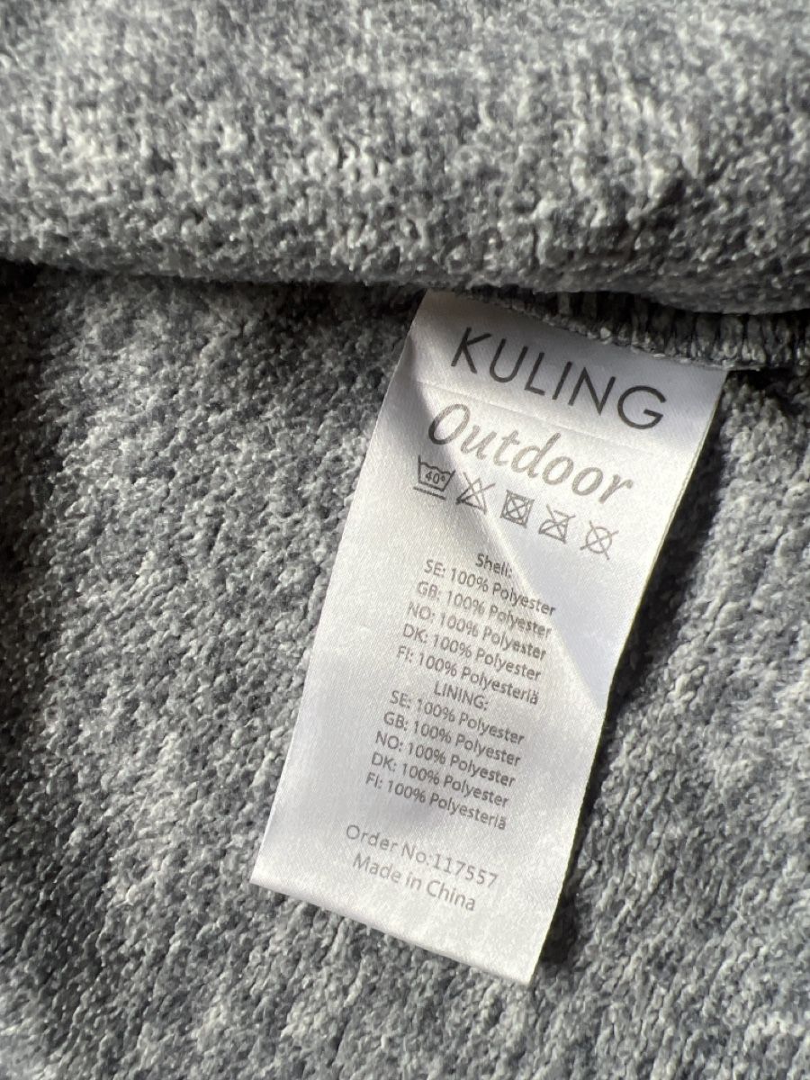 Pullover & Sweatshirts: Kuling Fleece Jacket Grey Marl 122/128 – Gebraucht aus Zürich von tsw_f52q 4