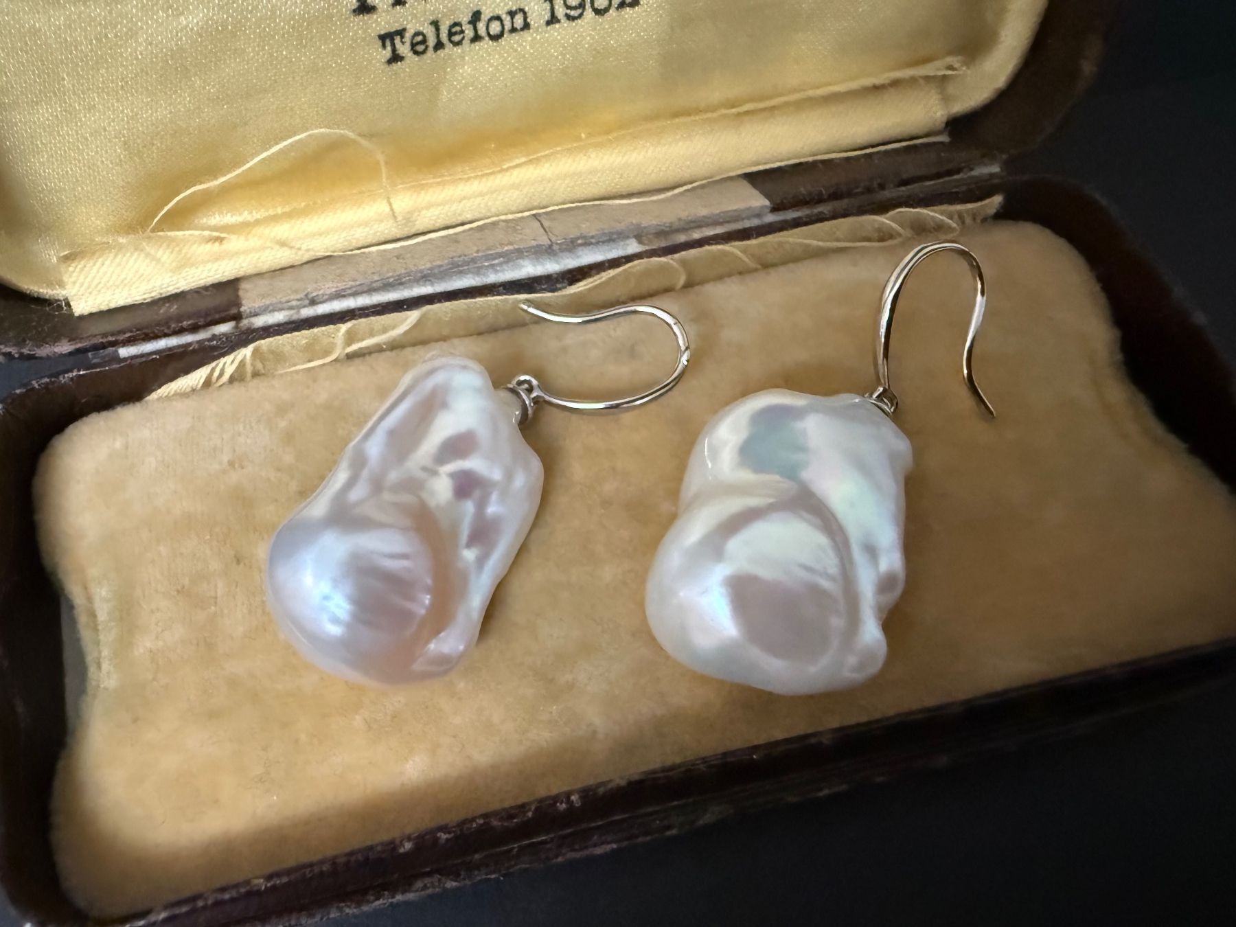 Ohrringe & -stecker: Silber Ohrringe mit Barockperlen 925 – Gebraucht aus Spiegel b. Bern von Rogger72