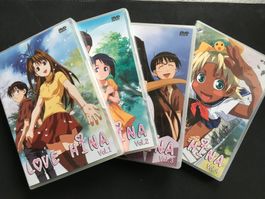 Love Hina, Anime Collection, DVD, Vol. 1-4
