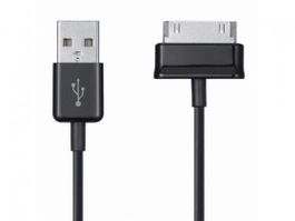 30pin zu USB Kabel für Samsung, Schwarz