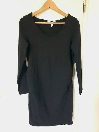 Robe noir de grossesse