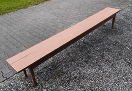 Biedermeier Bänkli, bemalt, Tanne massiv