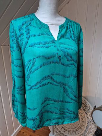 CECIL    bluse   💚🩵💙    Grösse S