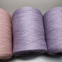 Mix Mais Baumwolle Lurex auch zum Weben 570g Lavanda Argento