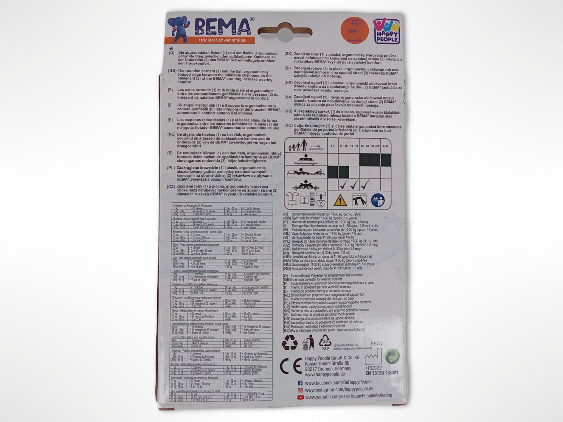 Bouées: BEMA Schwimmflügel Sensitive – Neuf (Voir description) à Suhr par Restwert_Suhr 5