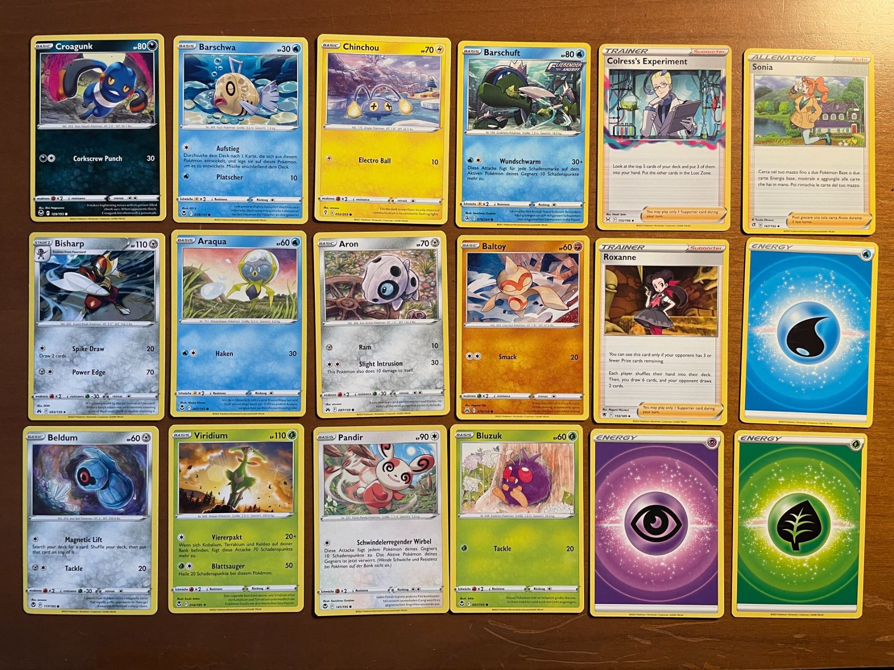 Pokémon Carte collezionabili: Pokemon Karten Set (Versand gratis) – Nuovo (secondo la descrizione) da Chur venduto da Angerson
