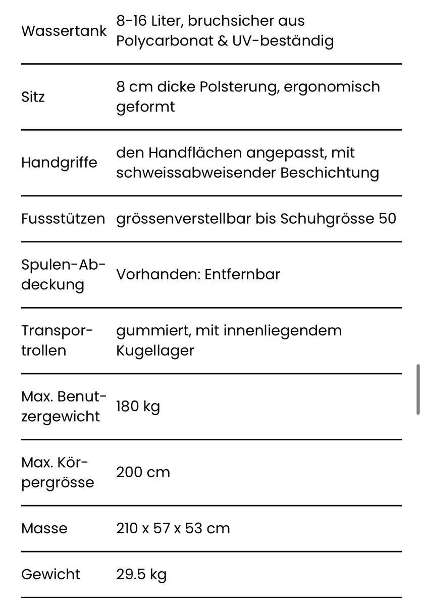 Vélos d'appartement: TWHEELS Rudergerät  – Neuf (Voir description) à Möhlin par ottejo1 3