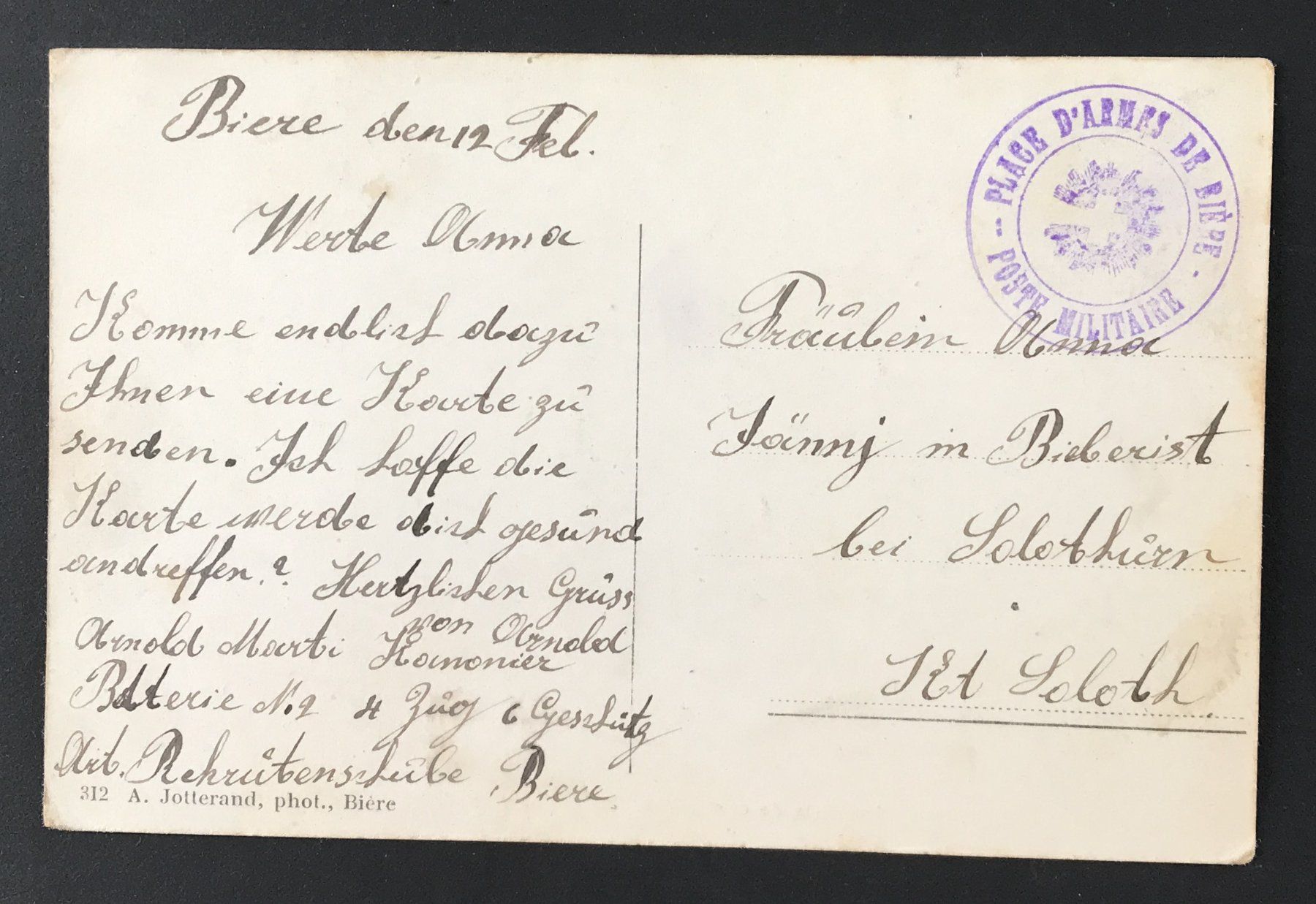 Cartoline postali: ANTIKE AK ARMEE FELDARTILLERIE – Usato da Ostermundigen venduto da wini63 1