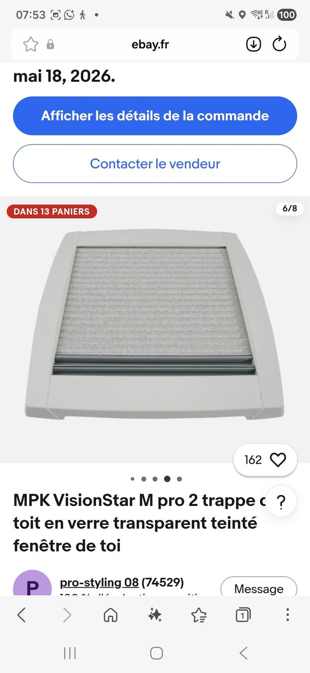 Finestre: Dachfenster 40x40 Neu – Nuovo e nell'imballaggio originale da Dornach venduto da cam_ft6z