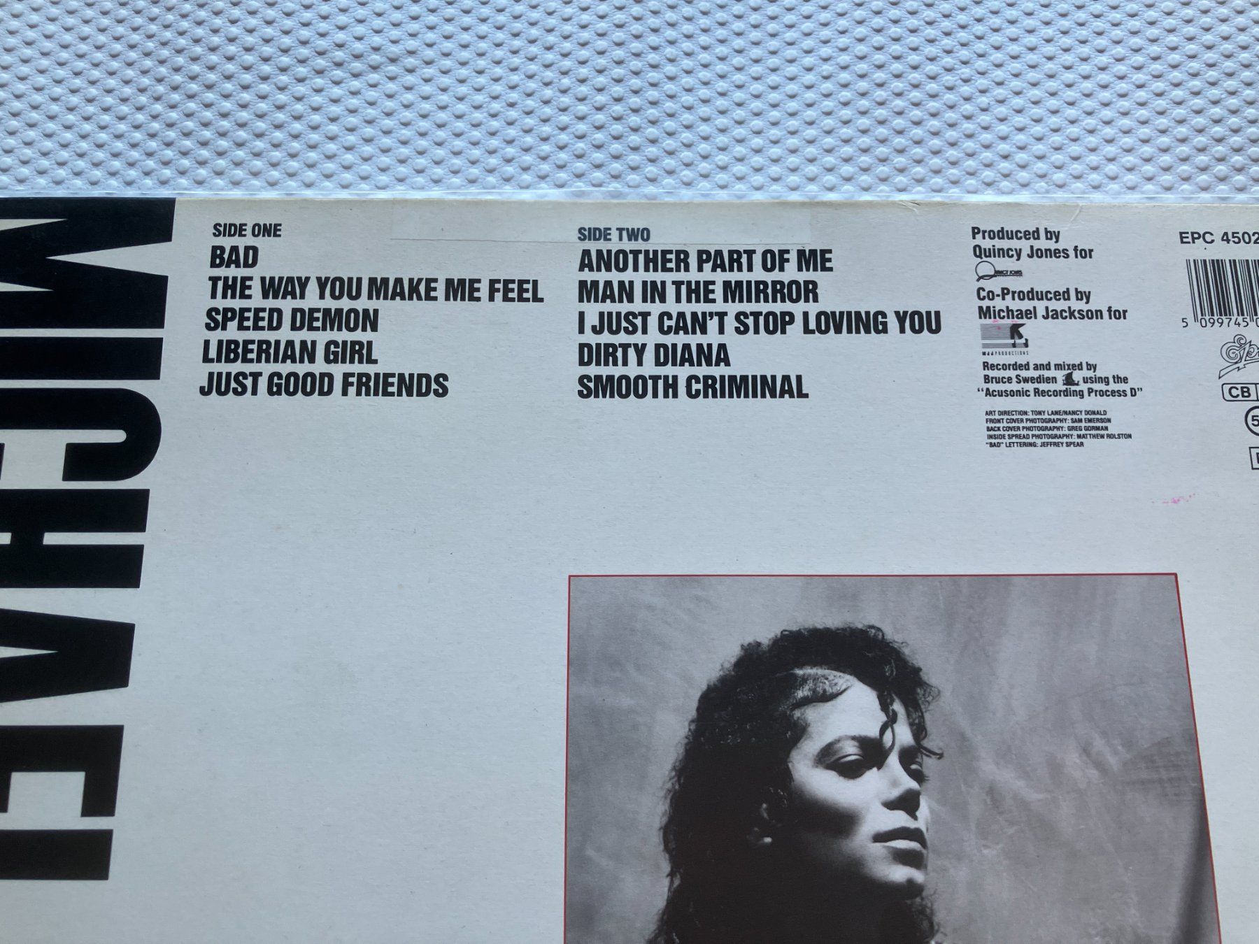 Dischi in vinile: Michael Jackson – Usato da Aarwangen venduto da Jukebox3 3