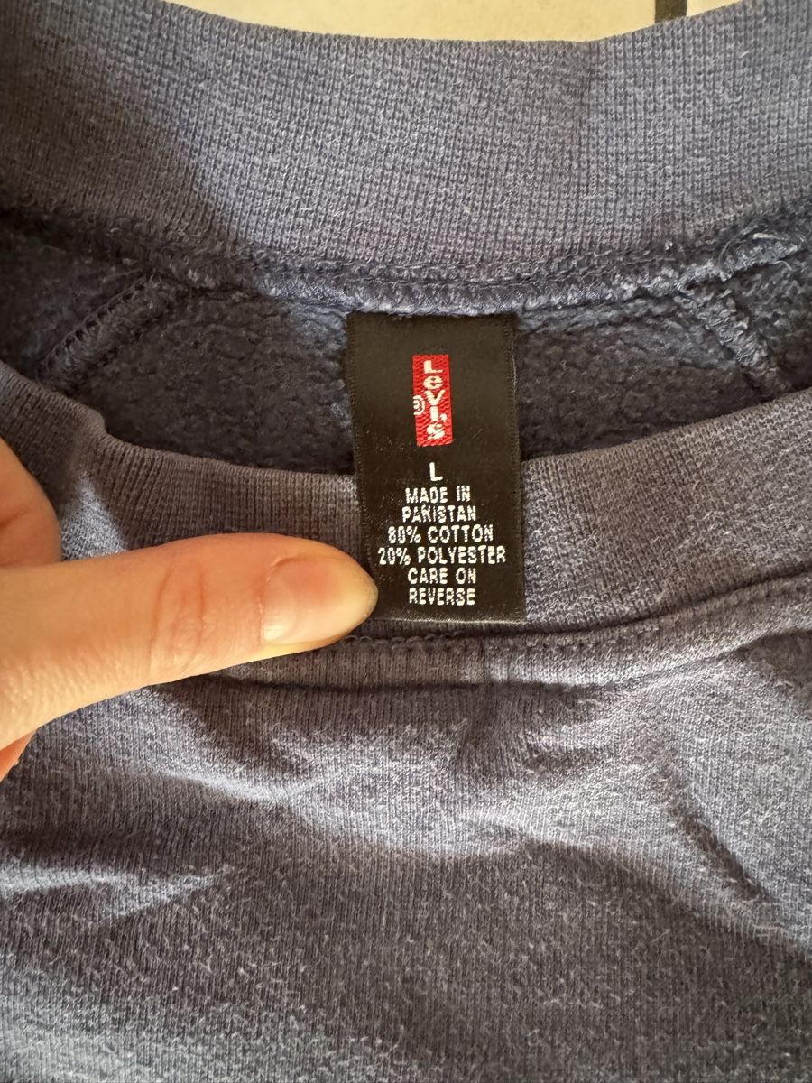 Levi's Maglioni & Felpe: Levi's Blue Jeans Sweatshirt Vintage – Usato da Hergiswil NW venduto da kaufe_bei_kaufmann 1